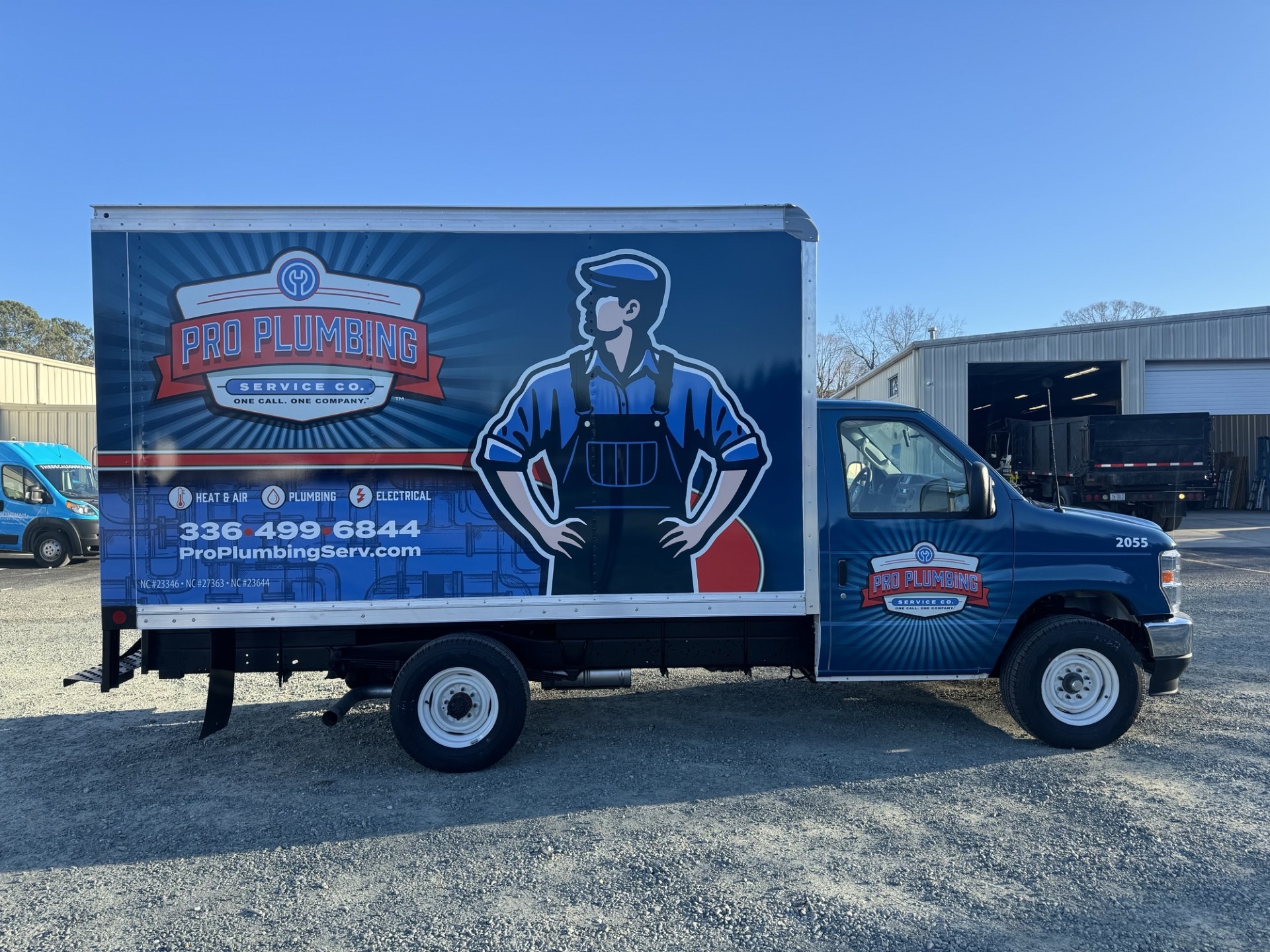 Commercial fleet wraps for businesses in New Jersey — M&M Graphic Designs