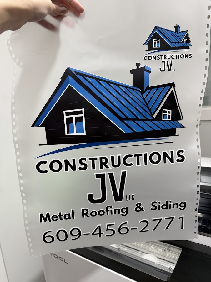 custom sticker printing New Jersey die-cut vinyl M&M Graphic Designs