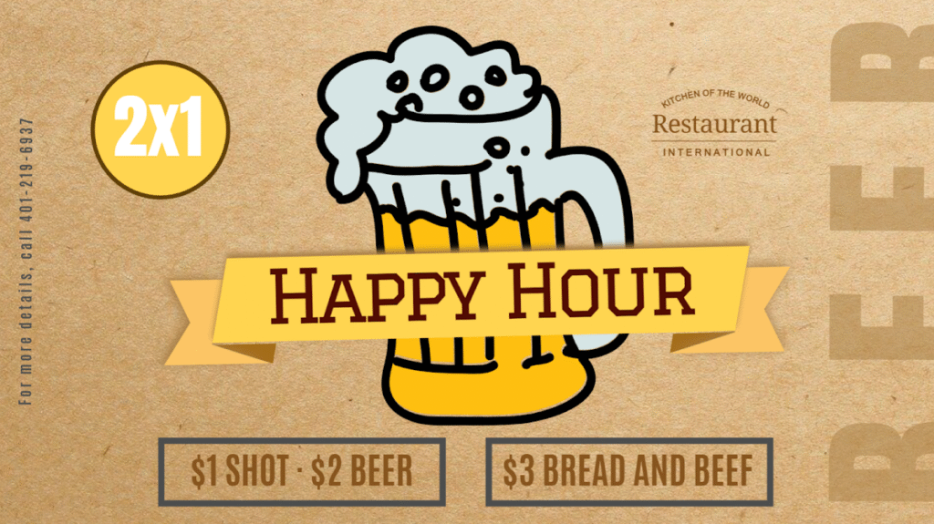 digital menu boards restaurants New Jersey M&M Graphic Designs