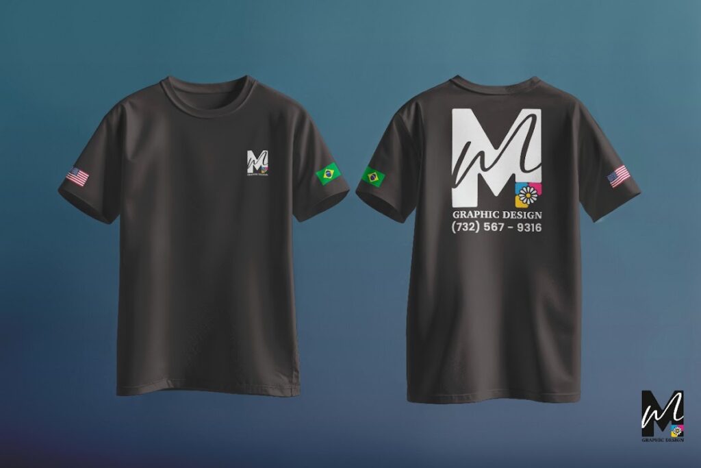 DTF printing services New Jersey direct to film transfers M&M Graphic Designs