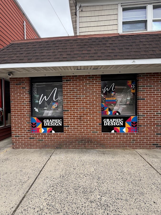 vinyl window graphics for storefront New Jersey