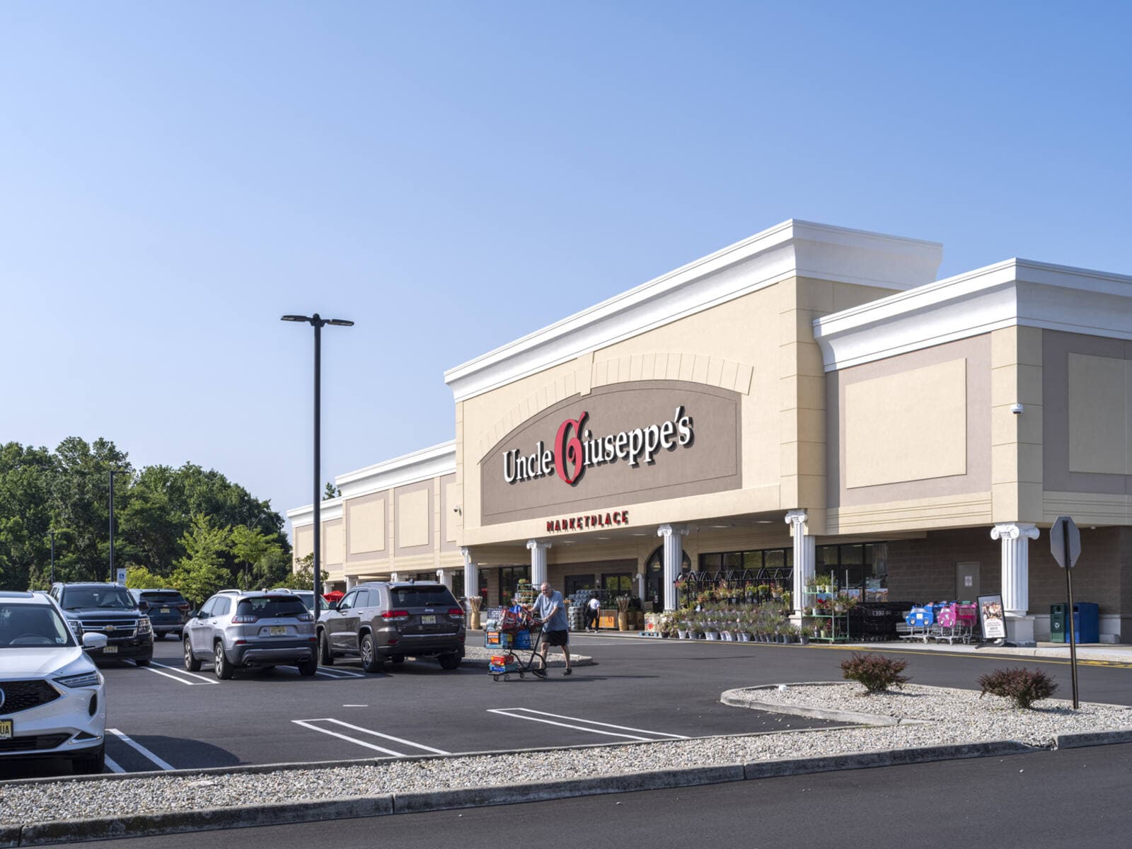 Storefront signage in Tinton Falls NJ