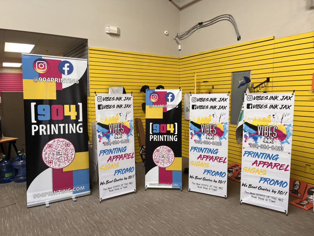 custom vinyl banners printing New Jersey M&M Graphic Designs